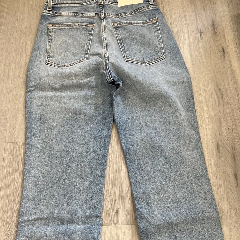 GRLFRND NWT Cassidy Jeans straight high La brea rise 26 stretchy - Picture 8 of 10